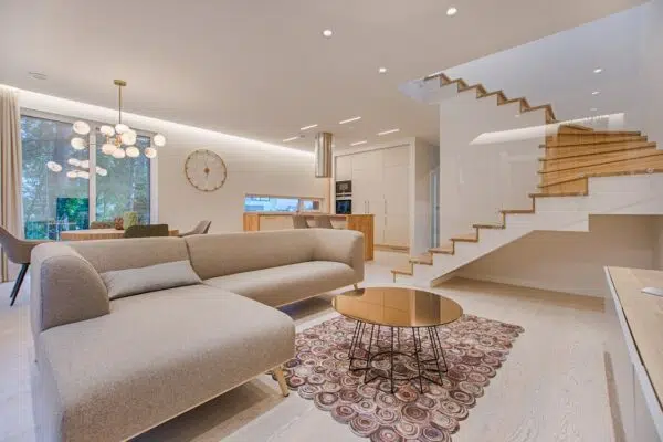 Modern home interior design and layout