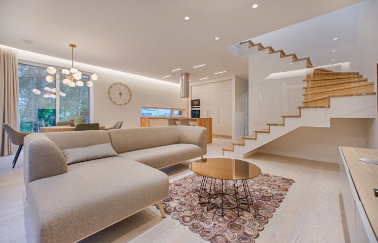 Modern home interior design and layout